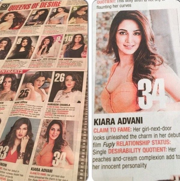 Kiara Advani Most Desirable Woman