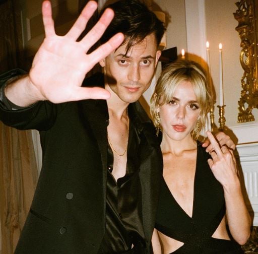 Kiernan Shipka with Christian Coppola