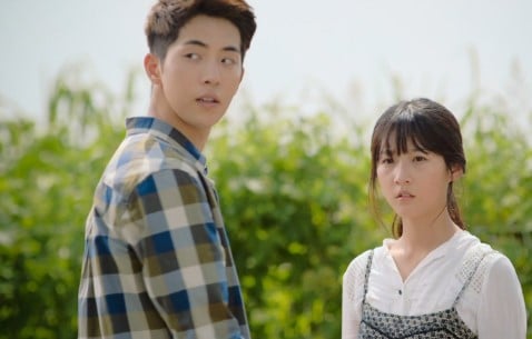 Kim Sae-ron in a still from the television series Glamorous Temptation