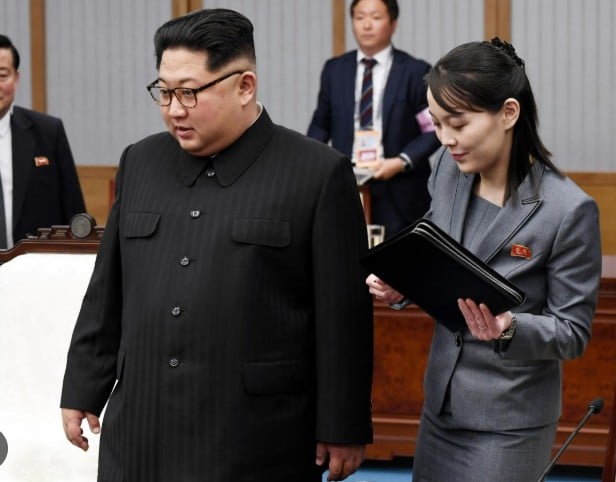 Kim Yo Jong with her brother as a member of the Supreme People’s Assembly