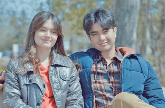 Kira Balinger in a still from the film Maple Leaf Dreams