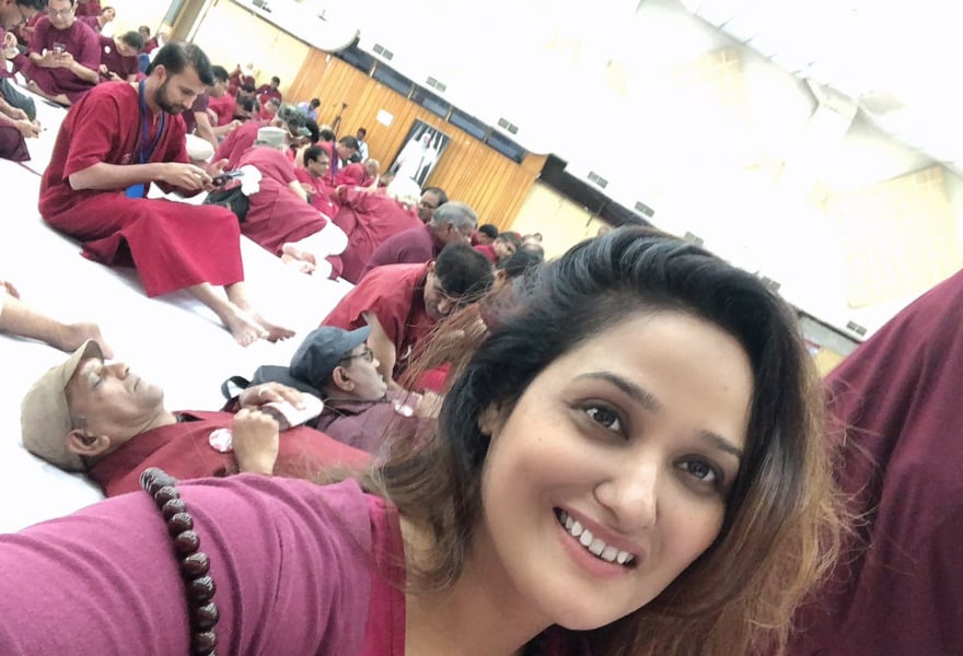 Kiran Dubey at the Osho Center