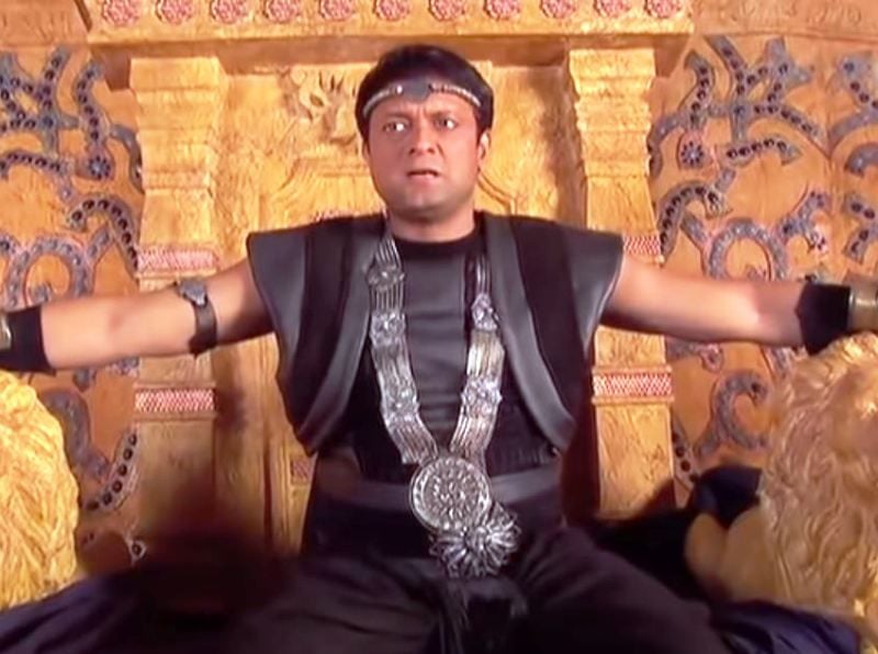 Kiran Karmarkar as Maharaj Shantanu in a still from the TV series 