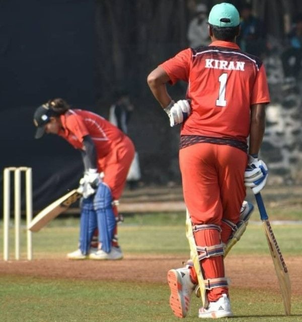 Kiran Navgire playing for Nagaland Women