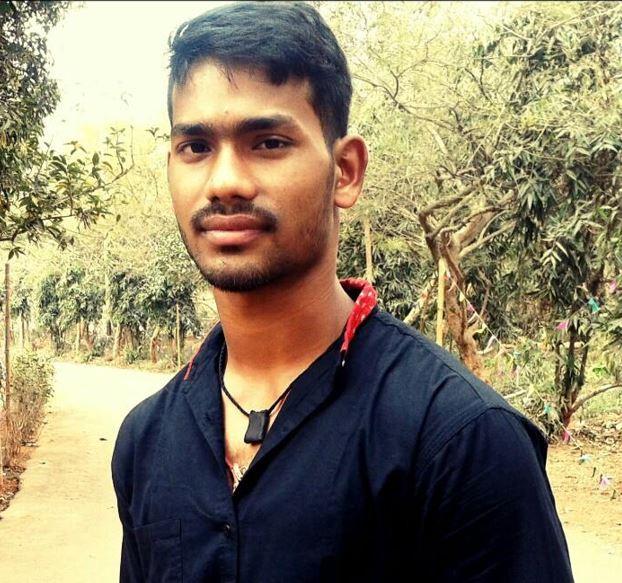 Kishore Jena during his training at CISF ground in Bhopal
