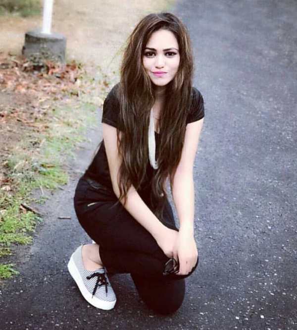 Komal Sharma during her teenage years