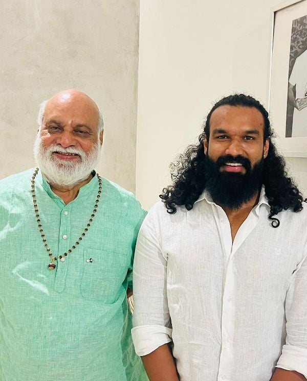 Kovelamudi Raghavendra Rao (left) and Venkatesh Mummidi (right)