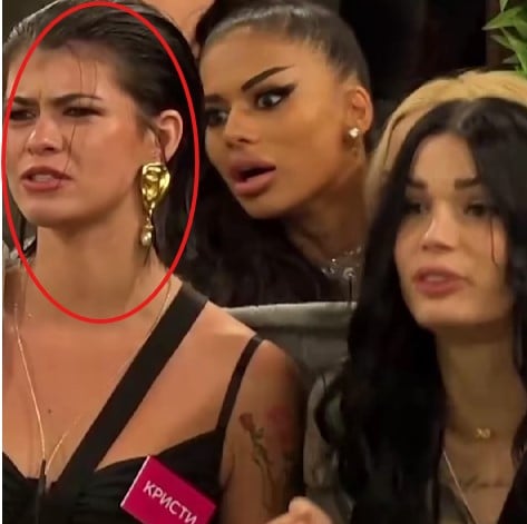 Kristie Kirilova in a still from the television reality show Big Brother Bulgaria Season 6 (2024)