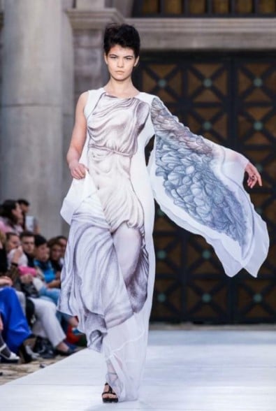 Kristie Kirilova in a still from the television series Runway Reels - Fashion on Film