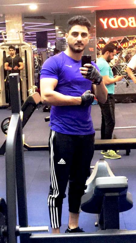 Kulwinder Billa after working out at a gym