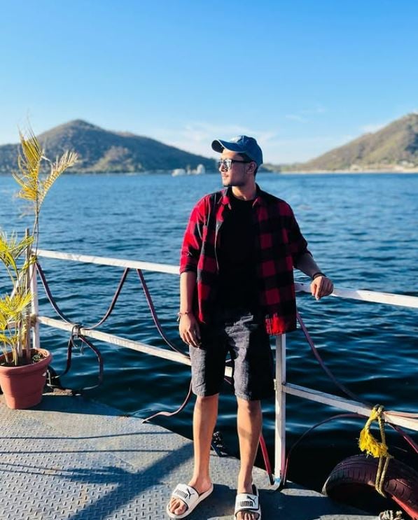 Kunal Singh Rathore during his trip to Udaipur