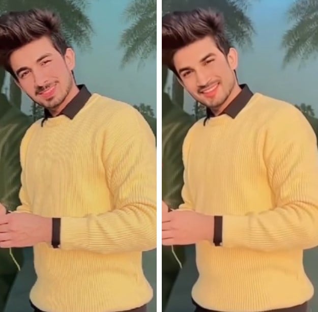 Kunal Tomar (left) and AI generated replica of Sushant Singh Rajput