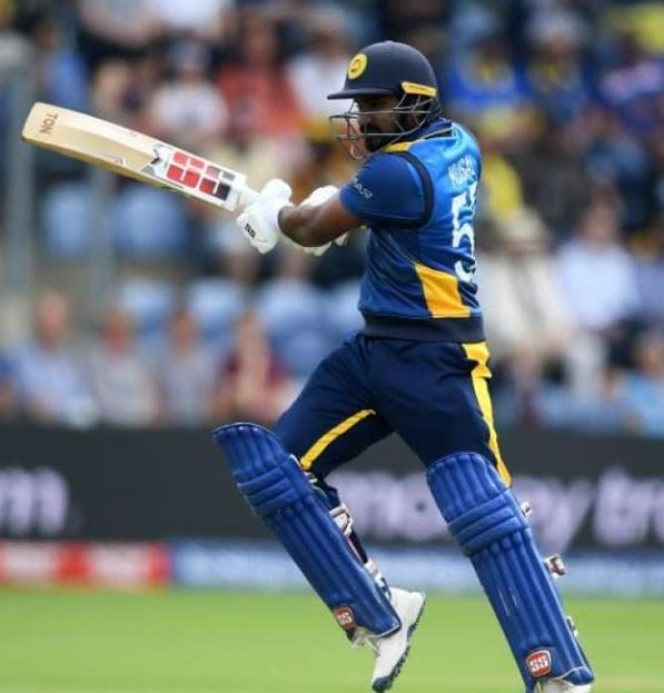 Kusal Perera playing for Sri Lanka in 2019 World Cup
