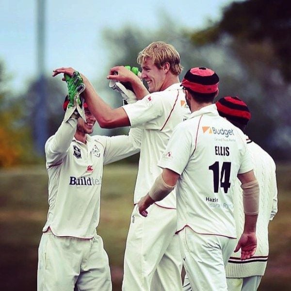 Kyle Jamieson Twenty20 debut for Canterbury in the 2016–17 Super Smash