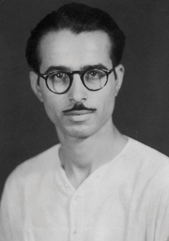 L. K. Advani in his youth