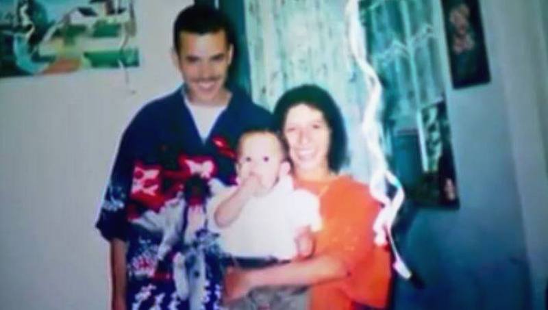 Lady Tabares and Ferney Mauricio Ortega with their son, Fernando José Ortega Tabares