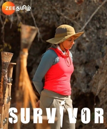 Lakshmi Priyaa Chandramouli in the TV show Survivor