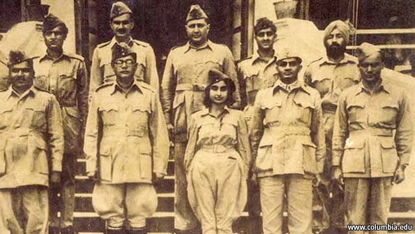 Lakshmi Sahgal With Subhas Chandra Bose