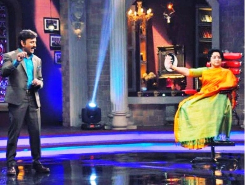 Lakshmi in a still from a show