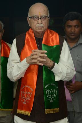 L. K. Advani as a member of the BJP