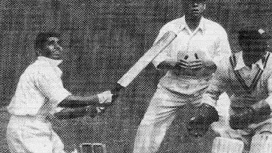 Lala Amarnath on his test debut