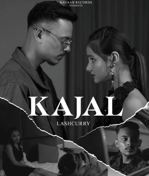 Lash Curry on the poster of the Hindi song titled 