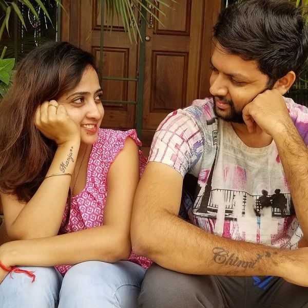Lasya Manjunath and Her Husband’s Tattoos