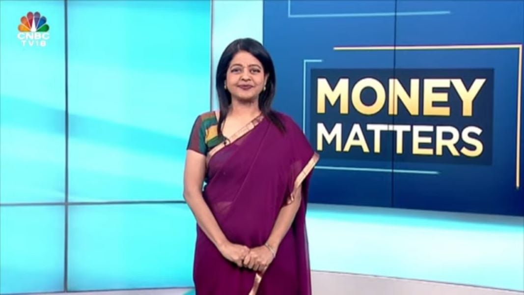 Latha Venkatesh hosting the News show Money Matters