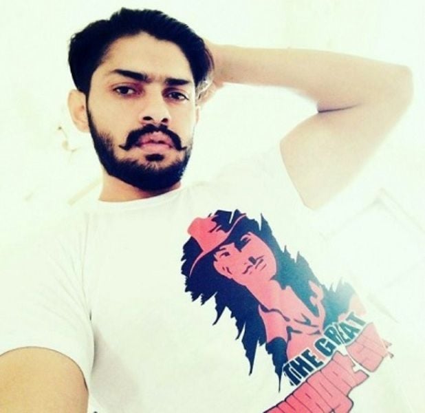 Lawrence Bishnoi wearing t-shirt with Bhagat Singh