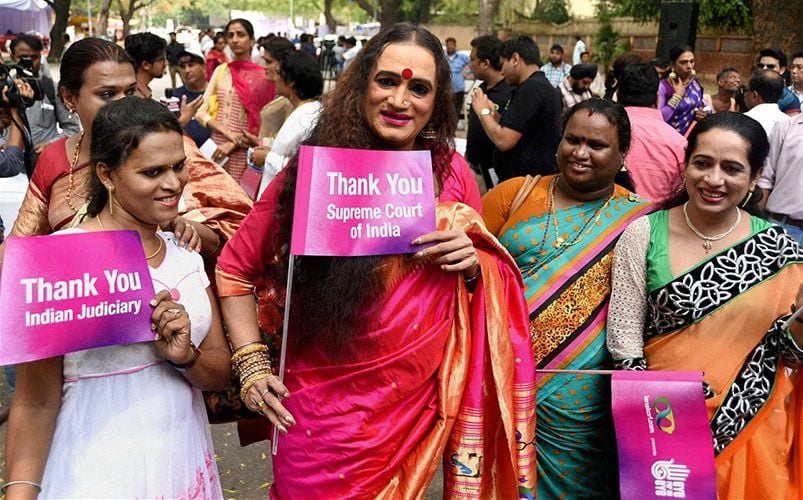 Laxmi Narayan Tripathi Thanking Supreme Court for Passing the Judgement in Recognition of India