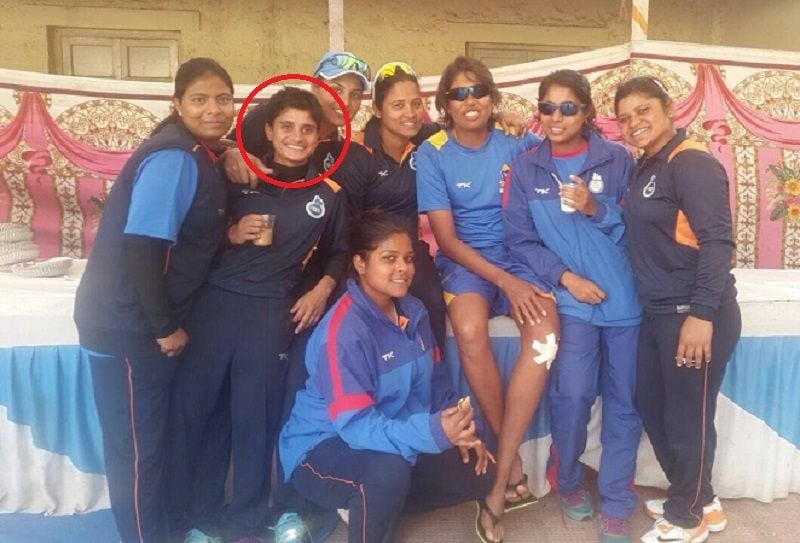 Laxmi Yadav with Delhi