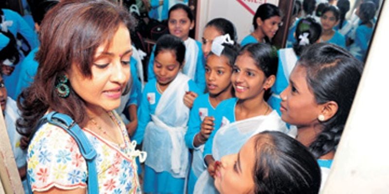 Leena Gandhi at Susheela Gandhi Center