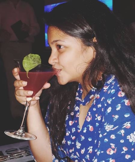Lekha Jambaulikar at a club