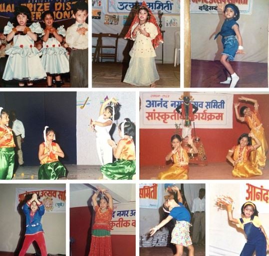 Lekha Jambaulikar in her school days