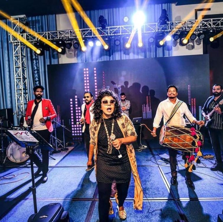 Lekshmi Jayan at a stage show