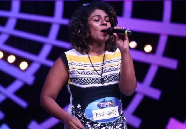 Lekshmi Jayan in Indian Idol 10