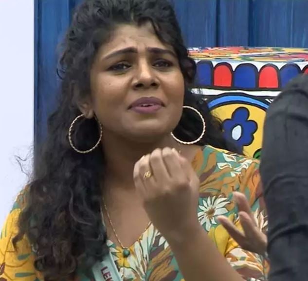 Lekshmi Jayan inside the house of Bigg Boss Malayalam 3