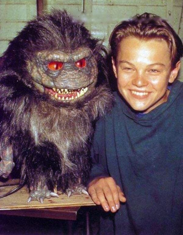 Leonardo DiCaprio during the promotion of Critters 3