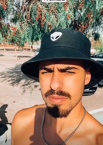 Leonardo Gerevini during his vacation