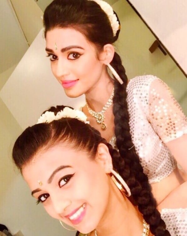 Lerisha Munsamy (above) during a dance session