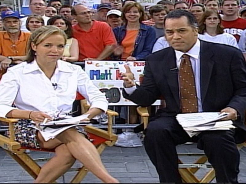 Lester Holt in a still from The Today Show