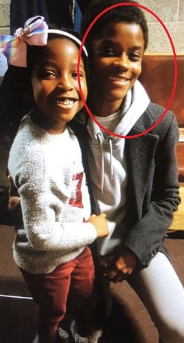 Letitia Wright in her teens