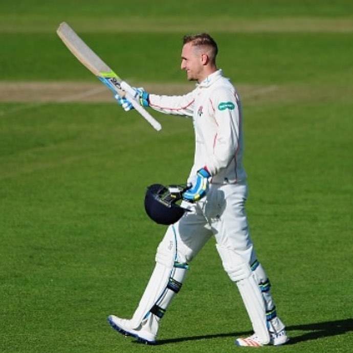 Liam Livingstone maiden century