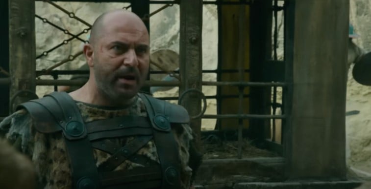 Lior Raz in a still from the film Gladiator II
