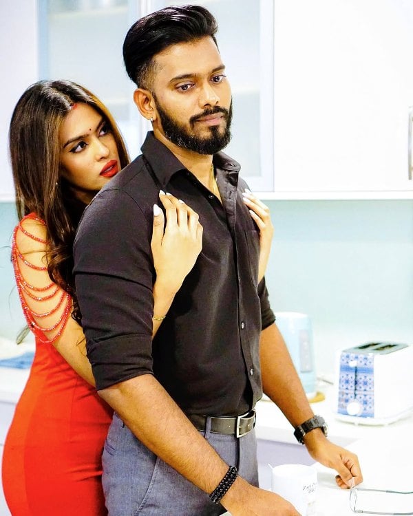 Lishalliny Kanaran in a still from the series 