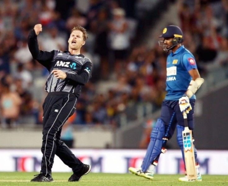 Lockie Ferguson during the 2019 ODI World Cup