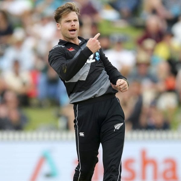 Lockie Ferguson playing in the 2022 T20 World Cup