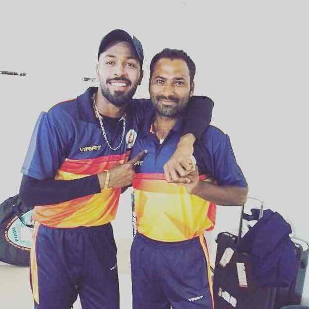 Lukman Meriwala with Hardik Pandya