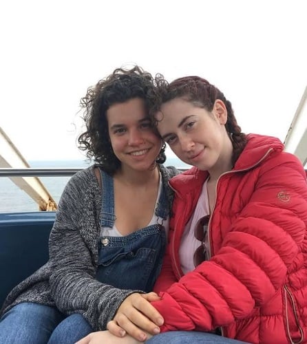 Luna Sofía Miranda during her vacation