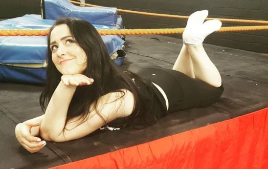 Lyra Valkyria when she started training at Fight Factory